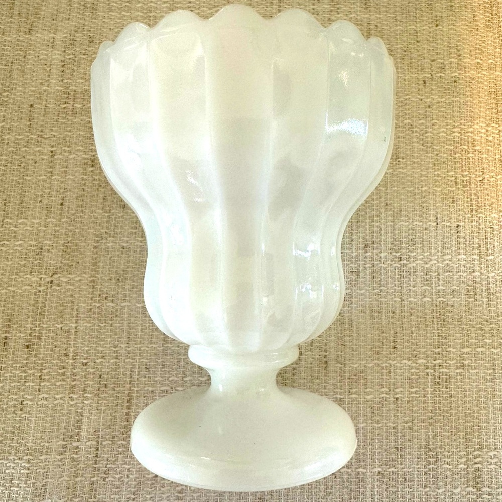 Milk Glass Vase